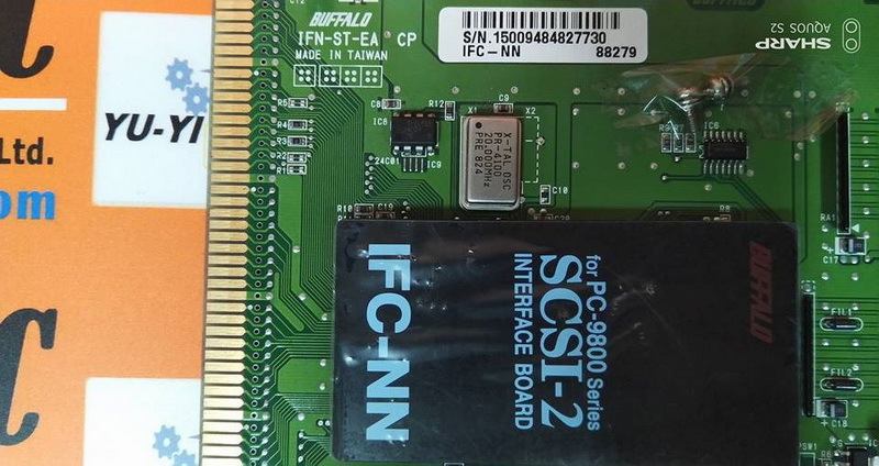 BUFFALO IFC-NN FOR PC-9800 SCSI-2 INTERFACE BOARD - PLC DCS SERVO
